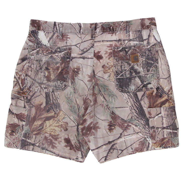 Vintage Carhartt Realtree Customized Forest Camo Shorts Distressed - Fashion Rerun Vintage Migration_Shorts