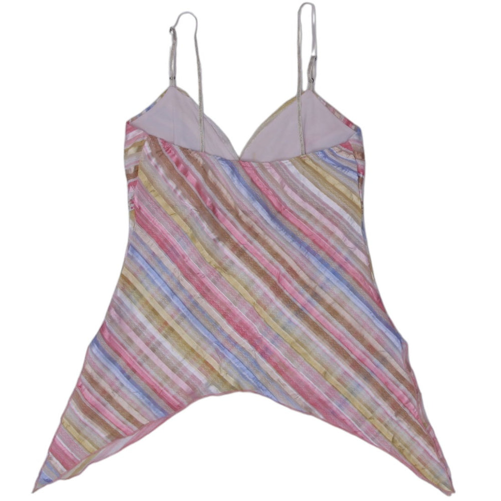 Y2K Striped Camisole Top Size S | Migration_Y2K Tops - Side View | Fashion Rerun