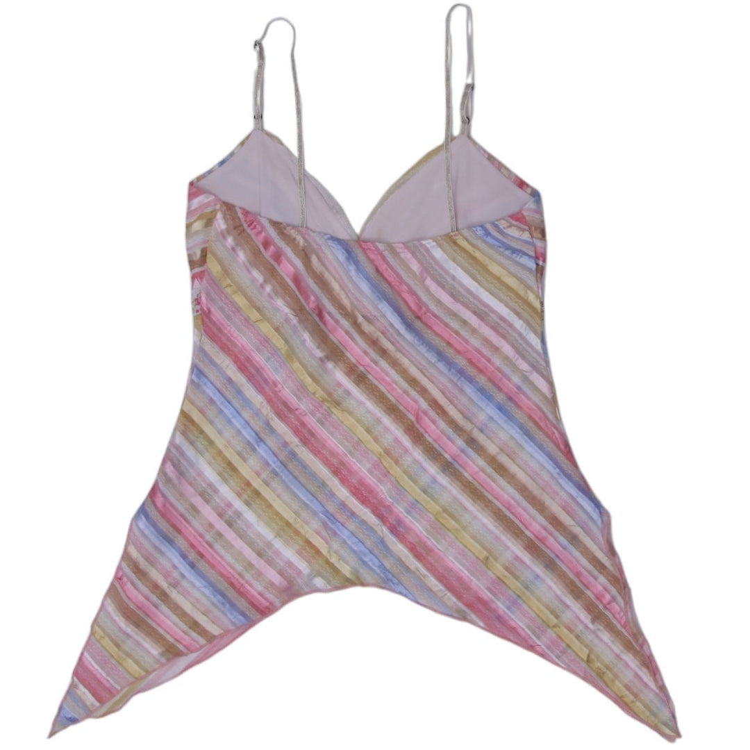 Y2K Striped Camisole Top Size S | Migration_Y2K Tops - Side View | Fashion Rerun