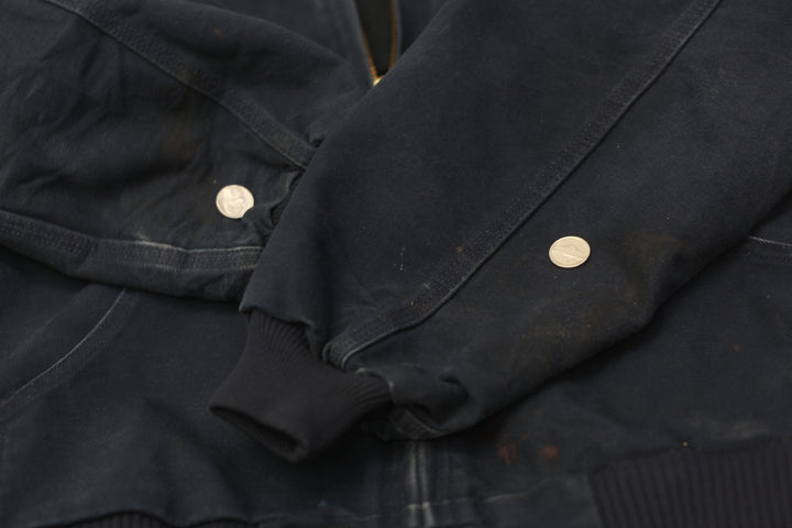 Mens Carhartt J140 DNY Quilted Lining Canvas Work Jacket Made In USA