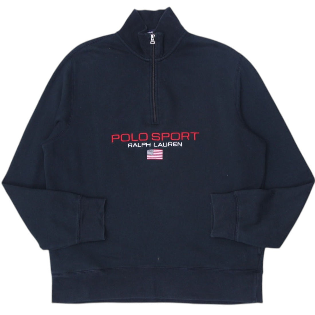 Shop Vintage 90s Ralph Lauren Polo Sport Quarter Zip Sweater Size