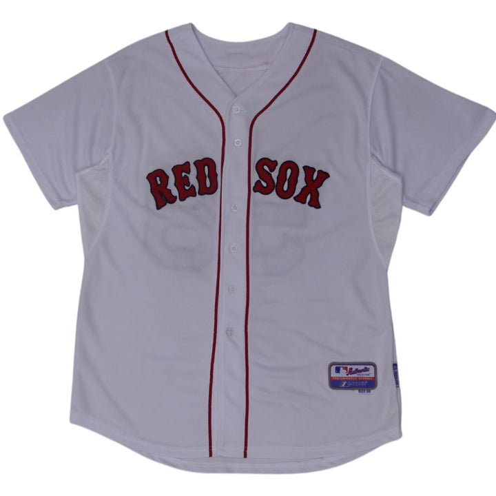 Mens Majestic Boston Red Sox White Baseball Jersey Size 50 | Migration_Jerseys | Fashion Rerun