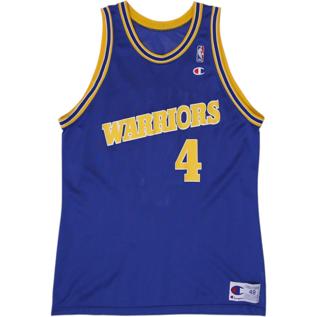 Vintage Champion Golden State Warriors Chris Webber #4 Jersey Size 48 | Migration_Jerseys | Fashion Rerun
