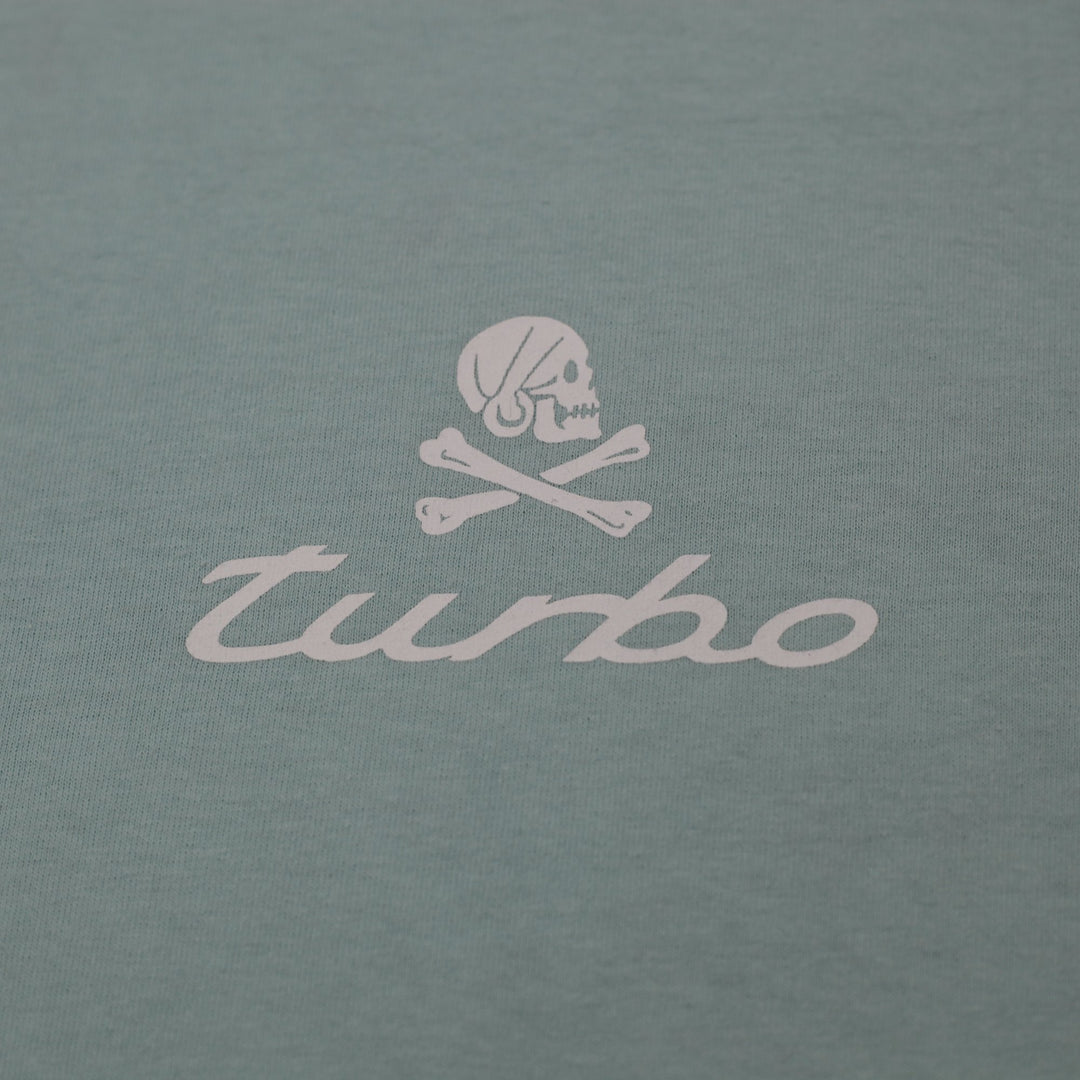 Mens ASSC x Neighborhood Turbo Made In USA Mint Green T-Shirt Size M