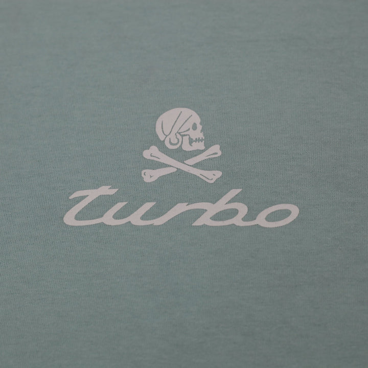Mens ASSC x Neighborhood Turbo Made In USA Mint Green T-Shirt Size M