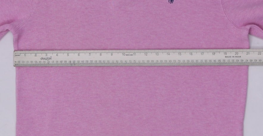 Mens Polo Ralph Lauren Quarter Zip Pink Sweater S | Migration_Jumper & Knitwear RL Collection - Alternate Vie | Fashion Rerun