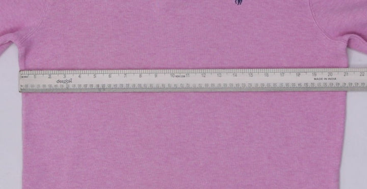 Mens Polo Ralph Lauren Quarter Zip Pink Sweater S | Migration_Jumper & Knitwear RL Collection - Alternate Vie | Fashion Rerun
