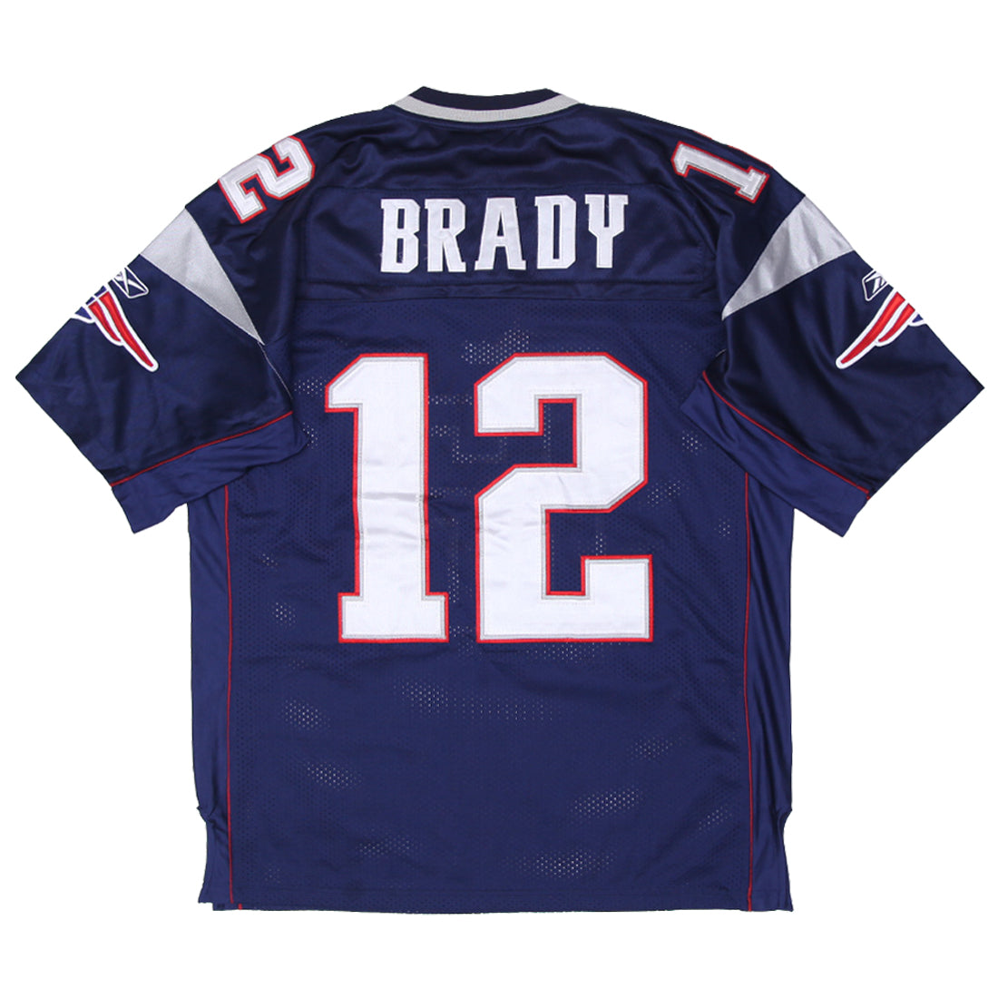 Shop Vintage Reebok NFL New England Patriots Brady # 12 Football