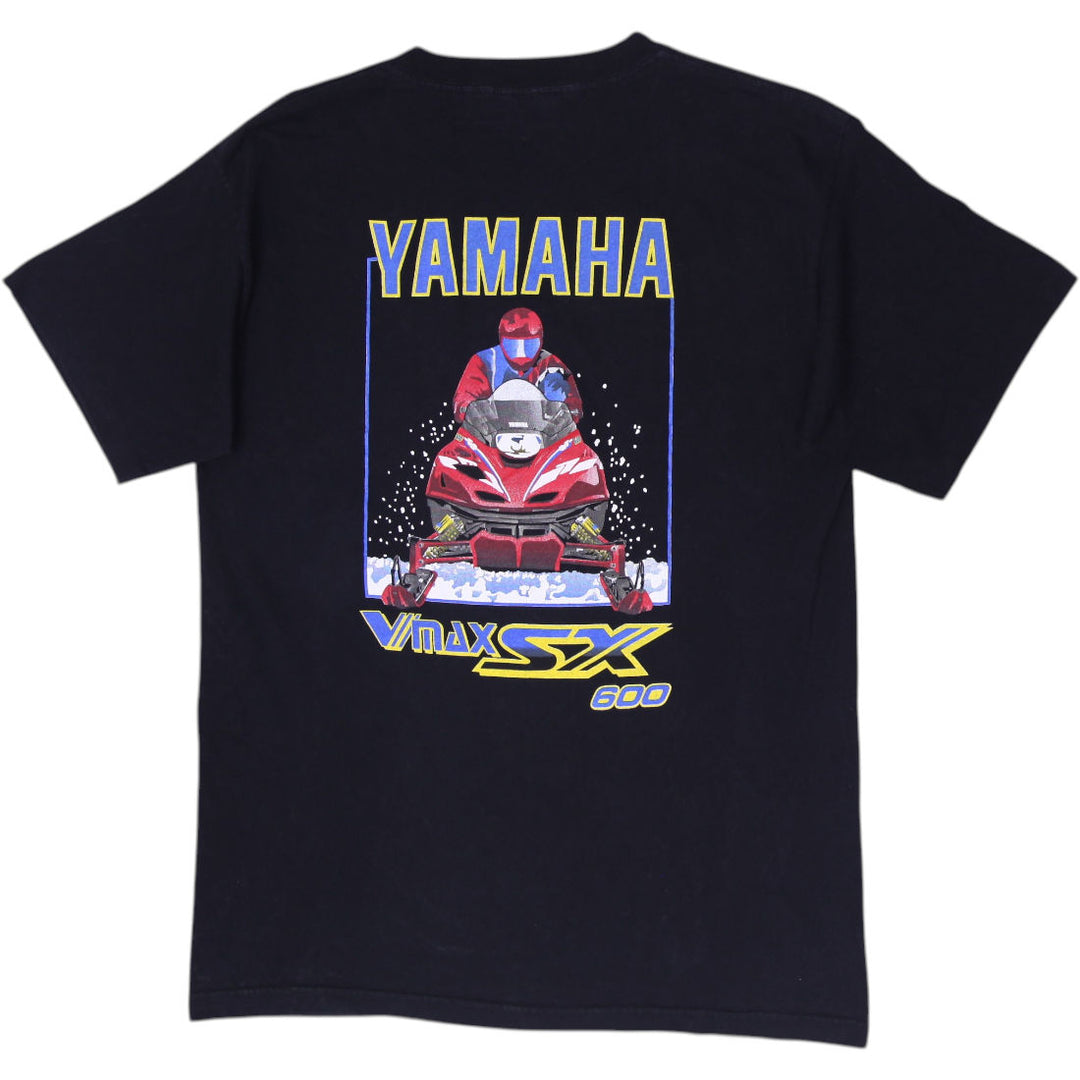 Vintage 90s Murina Yamaha Vmax SX 600 Snowmobile T-Shirt Made in USA Size L