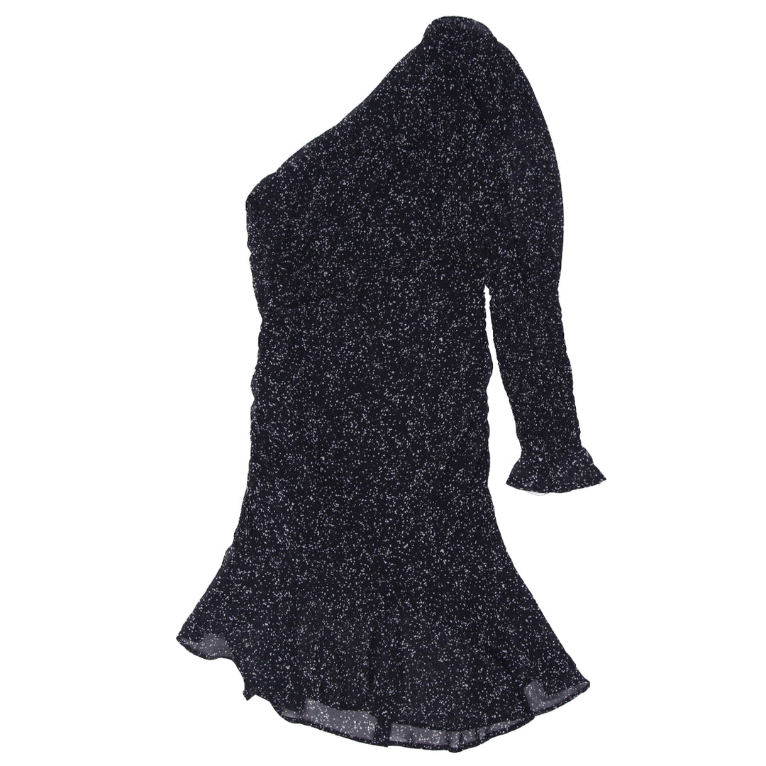 Y2K Ladies Honey Punch One Shoulder Dress