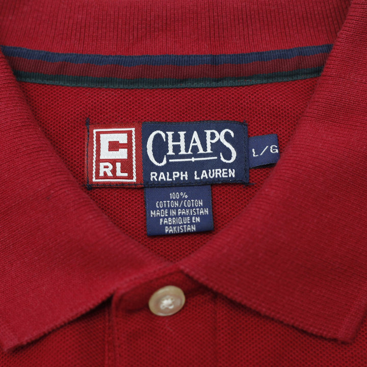Chaps Ralph Lauren Cotton Casual  Polo Shirt Size L | Migration_T-Shirts - Back View | Fashion Rerun