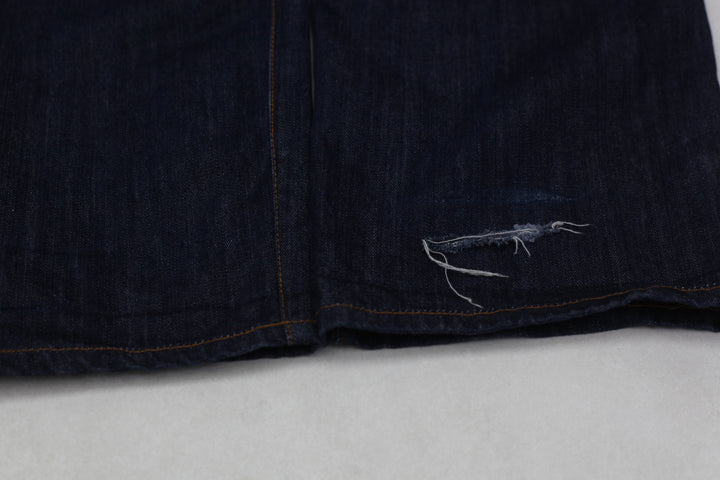 Y2K Evisu 100% Cotton Button Fly Jeans
