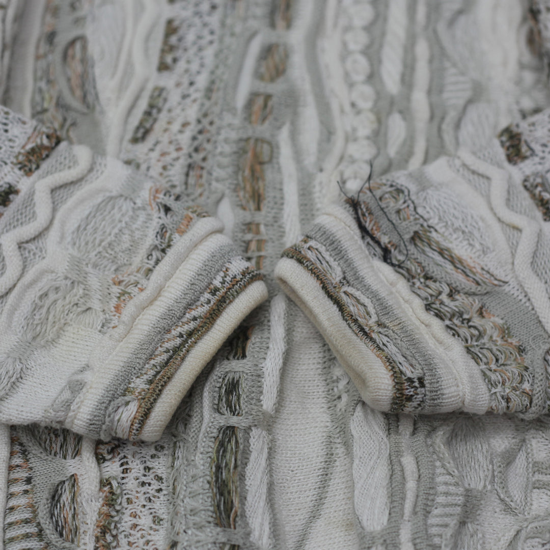 Vintage Tundra Canada 3D Textured Knit Sweater Size Large - Fashion Rerun Vintage Migration_Sweaters