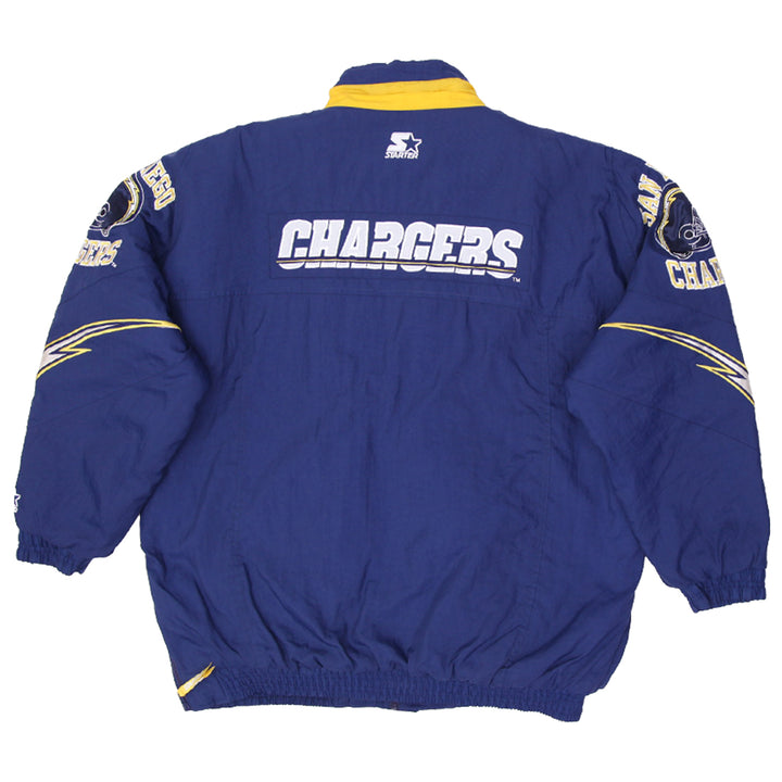 Vintage Starter Pro Line San Diego Chargers NFL 90s Puffer Jacket