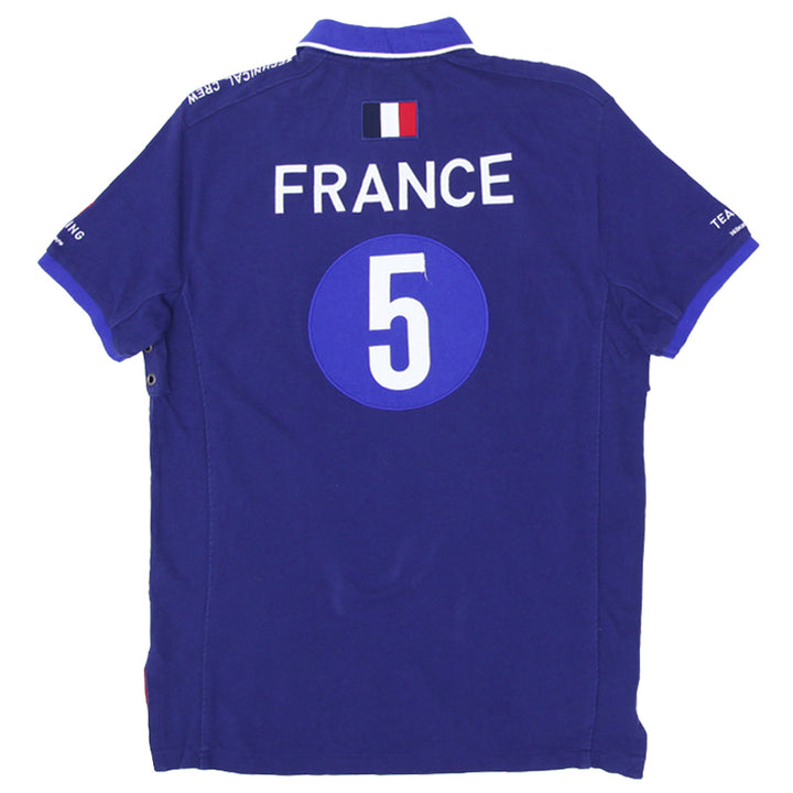 Mens Polo Ralph Lauren 2011 FRANCE RL1 Team Racing Polo T-Shirt