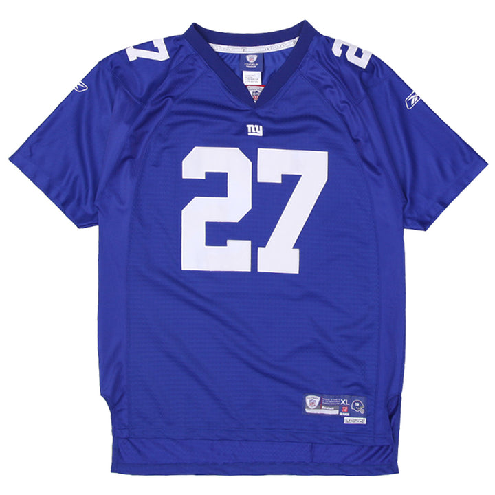 Youth Boys Reebok New York Giants Jacobs On Field Jersey NFL Football