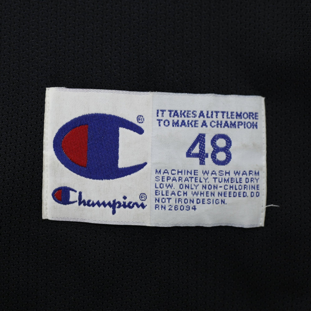 Vintage Champion Rodman # 91 NBA Bulls Black Jersey | Migration_Jerseys - Detail View | Fashion Rerun