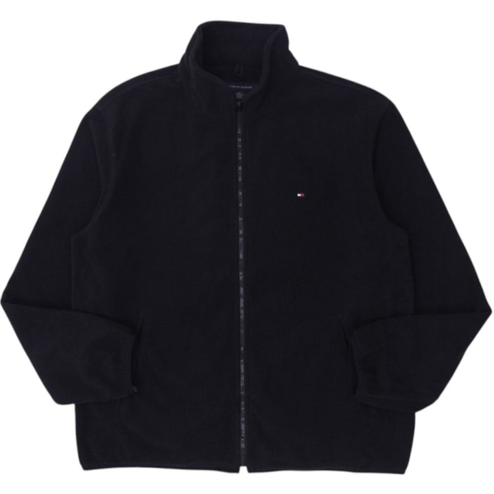 Mens Tommy Hilfiger Black Full Zip Fleece Jacket Size M