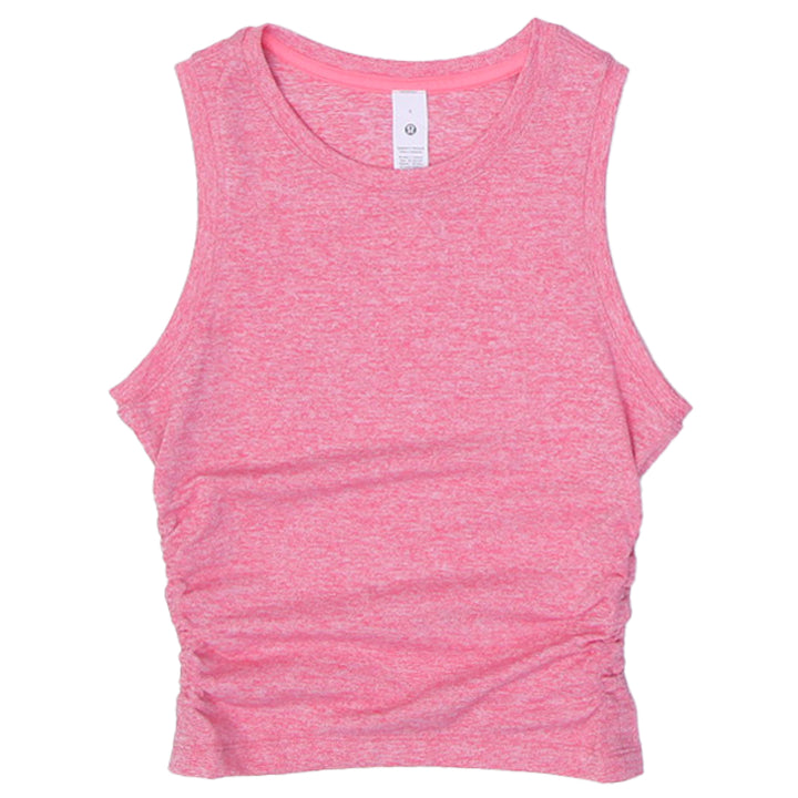 Ladies Lululemon Logo Sleeveless T-Shirt