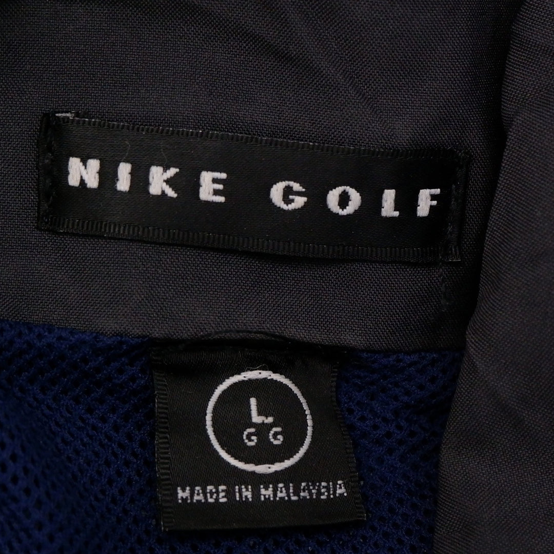 Mens Embroidered Nike Logo Storm-FIT Golf Zipper Jacket | Migration_Jackets - Back View | Fashion Rerun