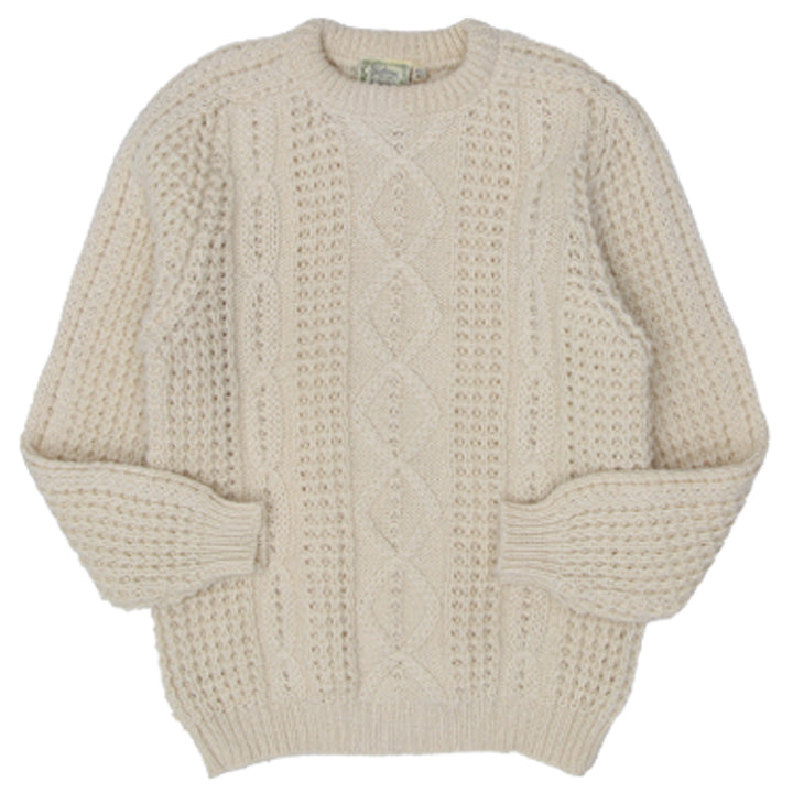 Vintage Handloomed Gaeltarra Aran Wool Sweater -Irish Knit Size 40 - Fashion Rerun Vintage Migration_Sweaters