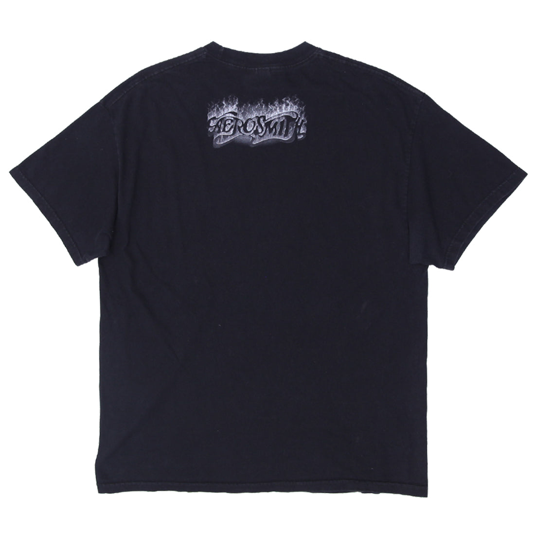 Shop 2004 Vintage Aerosmith Tour Band T-Shirt Black Tennessee
