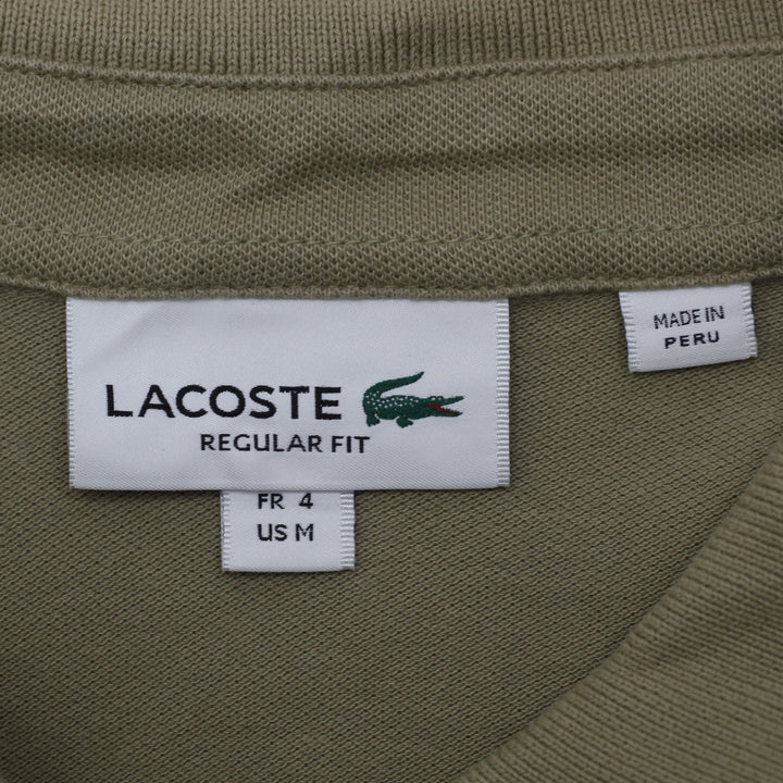 Mens Lacoste Regular Fit Short Sleeve Polo T-Shirt Size M
