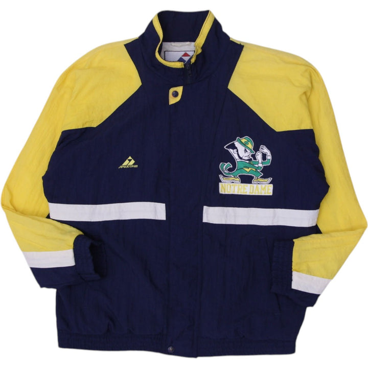 Vintage Notre Dame Fighting Irish Apex One Varsity Full Zip Jacket 90’s | Migration_Jackets | Fashion Rerun