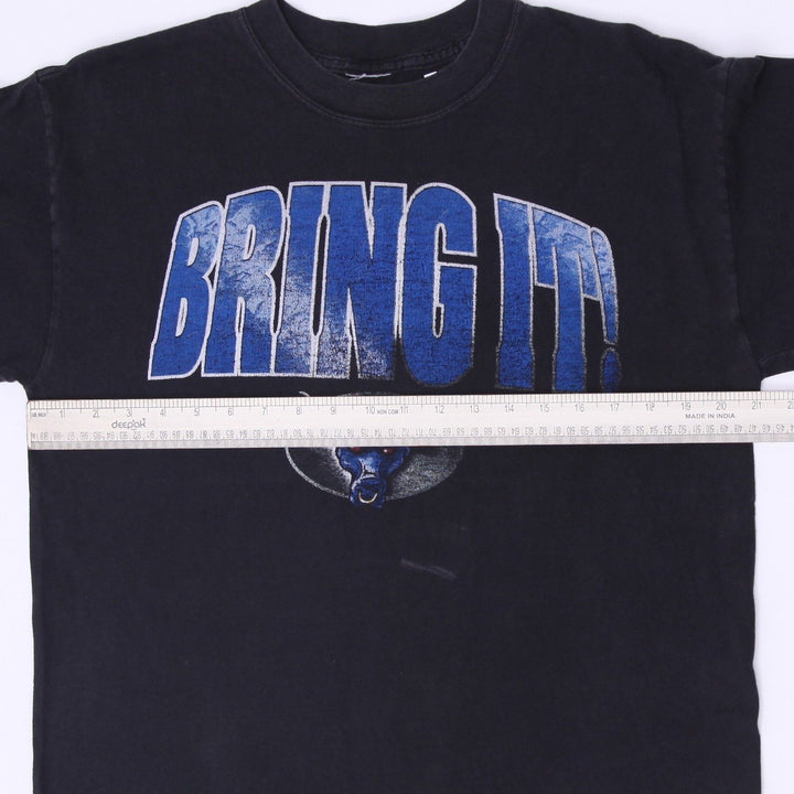 Vintage Mens 2000 WWF The Rock "Bring It" Graphic T-Shirt