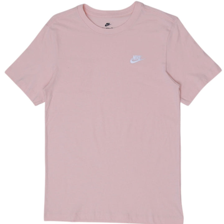 Mens Nike The Nike Tee Peach T-Shirt Logo Cotton Casual Size S