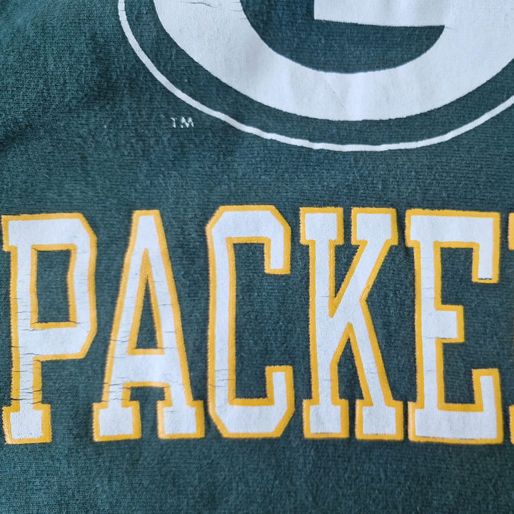 Vintage Champion Green Bay Packers Sweatshirt Reverse Weave XL Made In USA - Fashion Rerun Vintage Migration_Sweaters