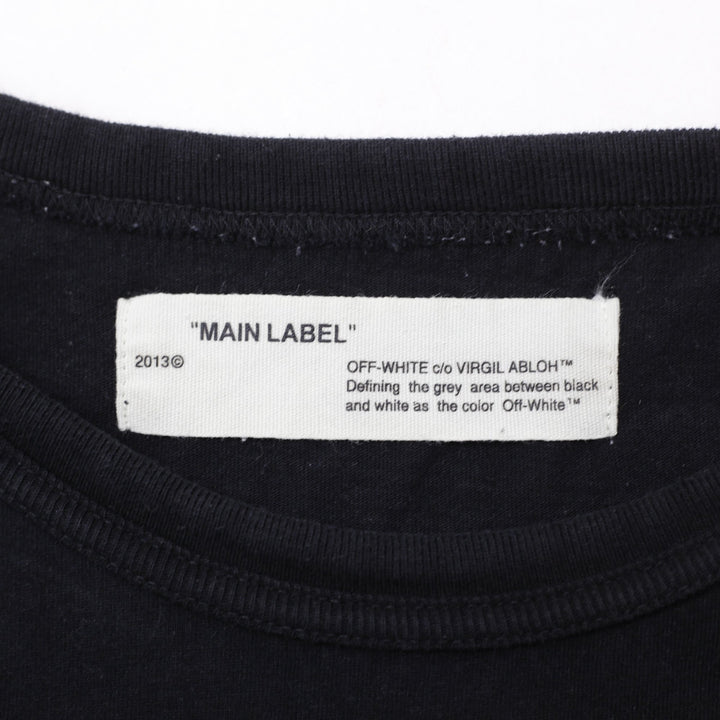 Off-White Mirror Graphic Print Streetwear T-Shirt Size M | Migration_T-Shirts SW COLLECTION - Back View | Fashion Rerun