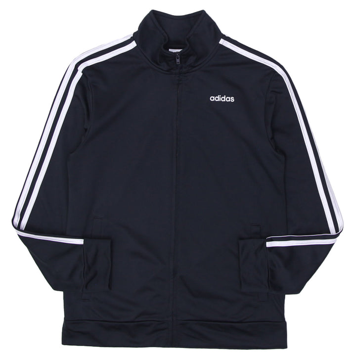 Ladies Embroidered Adidas Logo Full Zip Jacket