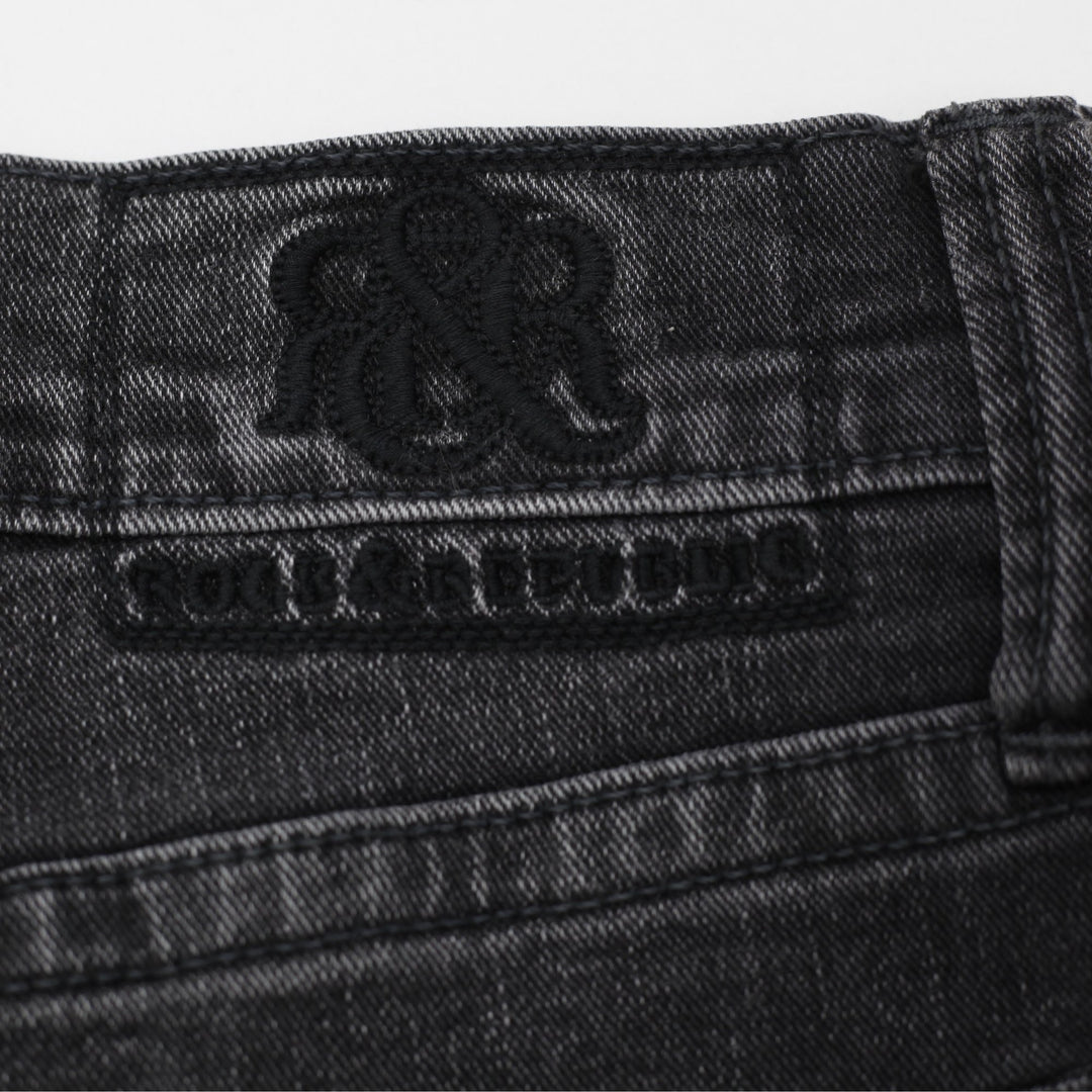 Mens Rock & Republic Asher Black Denim Stretch Jean Jorts Men’s Size 34