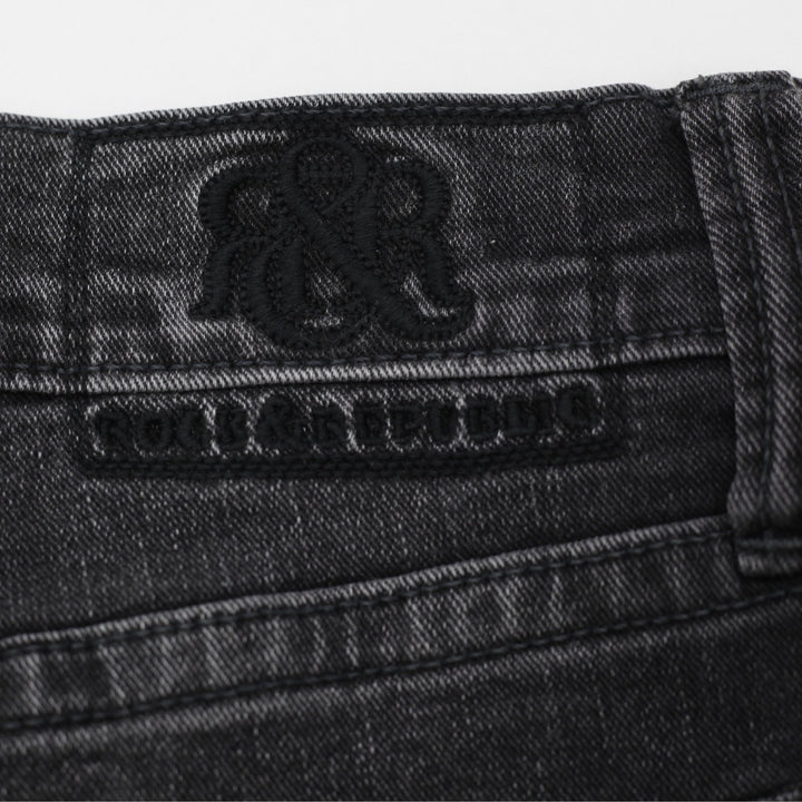 Mens Rock & Republic Asher Black Denim Stretch Jean Jorts Men’s Size 34