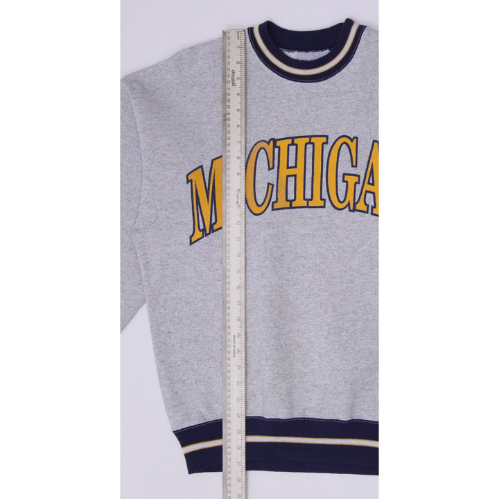 Vintage 90s Michigan Wolverines Crewneck Sweatshirt Size M