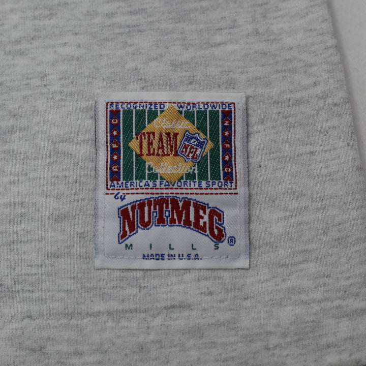 Vintage 1993 Nutmeg New England Patriots Jack Davis T-Shirt  Made in USA Size XL | Migration_T-Shirts - Alter | Fashion Rerun
