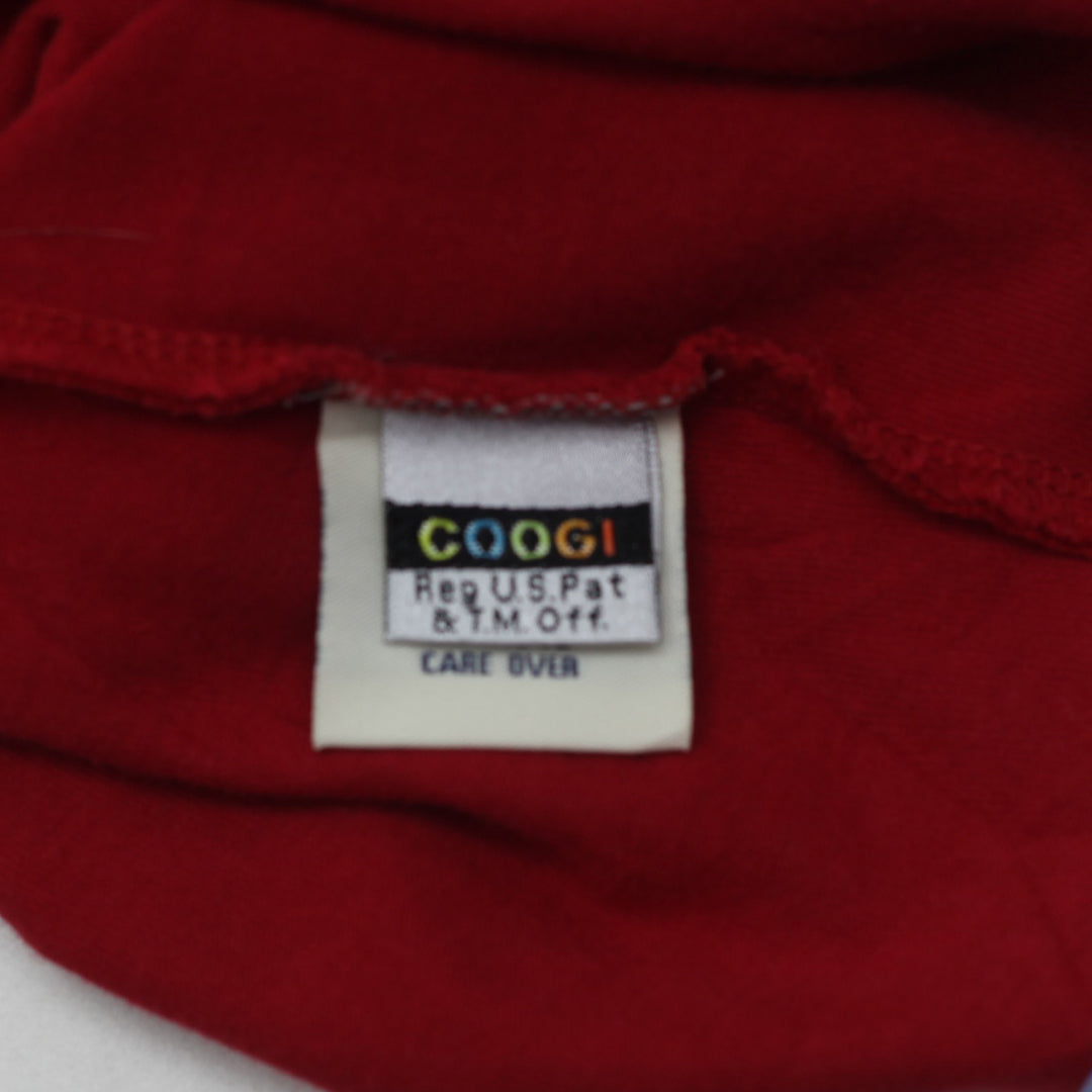 Vintage Coogi Peacock Embroidered Polo T-Shirt Red XXL - Fashion Rerun Vintage Migration_T-Shirt