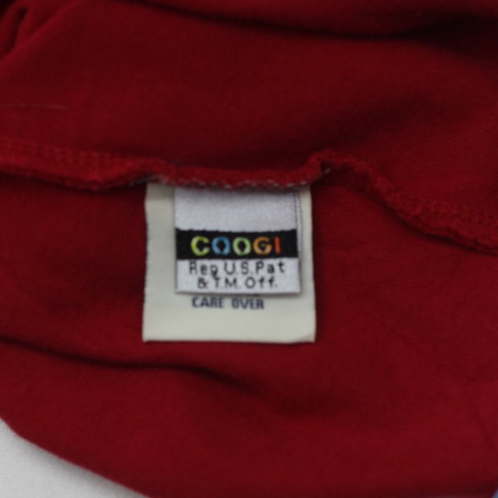 Vintage Coogi Peacock Embroidered Polo T-Shirt Red XXL - Fashion Rerun Vintage Migration_T-Shirt