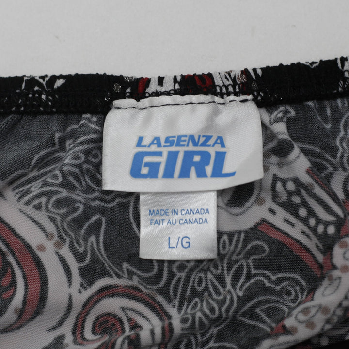 Y2K Ladies La Senza Paisley Babydoll Halter Top Size L