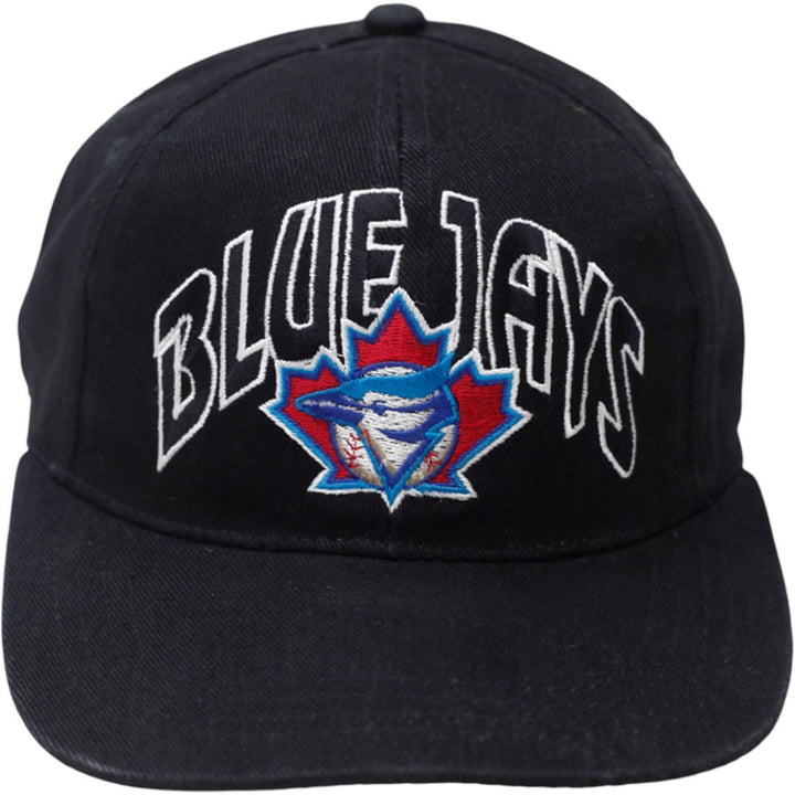 Mens Blue Jays Baseball Cap Black Embroidered Logo Adjustable