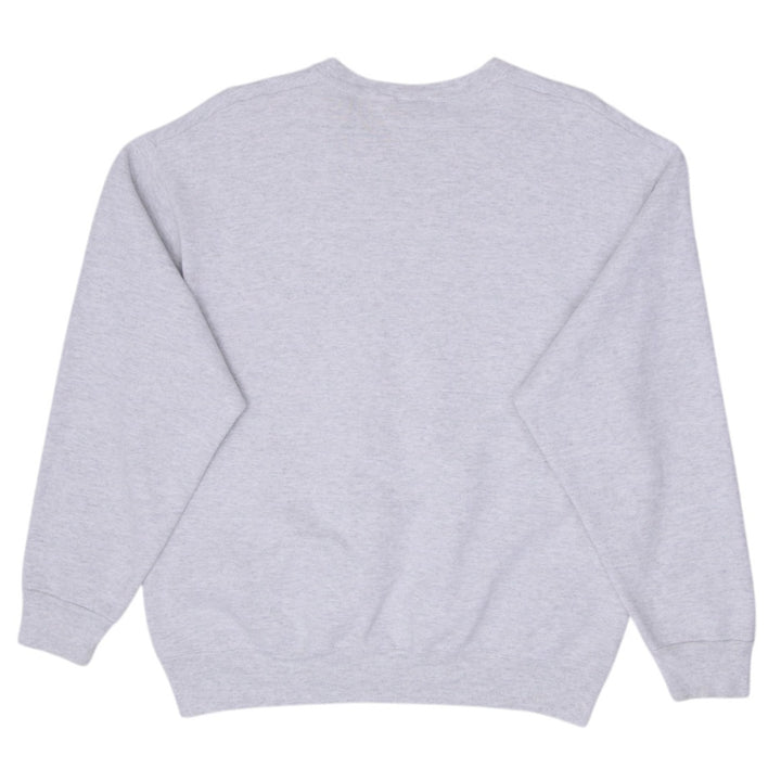 Vintage Mens Acme Sweatshirt Gray Warner Bros Graphic