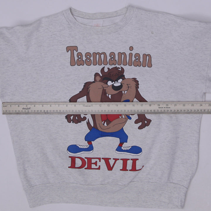 Vintage 90s Tasmanian Devil Crewneck Sweatshirt Size L