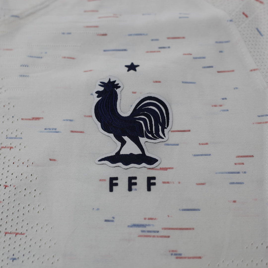 Mens Nike Soccer Jersey White 2018 Graphic FFF Team