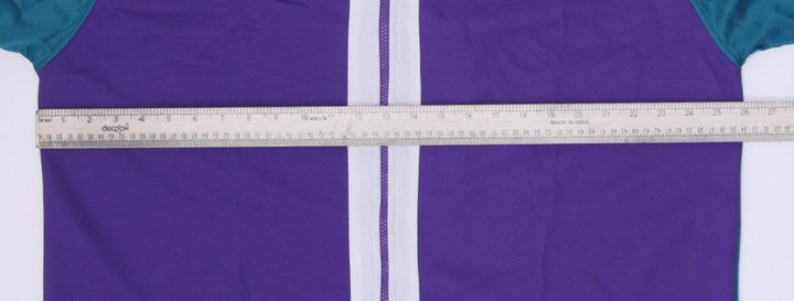 Vintage Champion NBA Utah Jazz Full Zip Warm Up Shirt Jersey