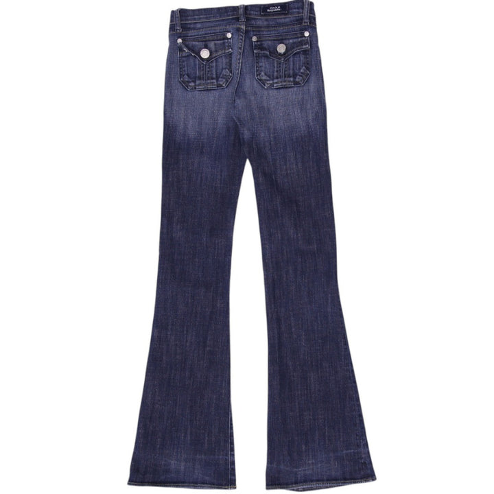Y2K Ladies Rock & Republic Washed Style Flare Jeans Size 24