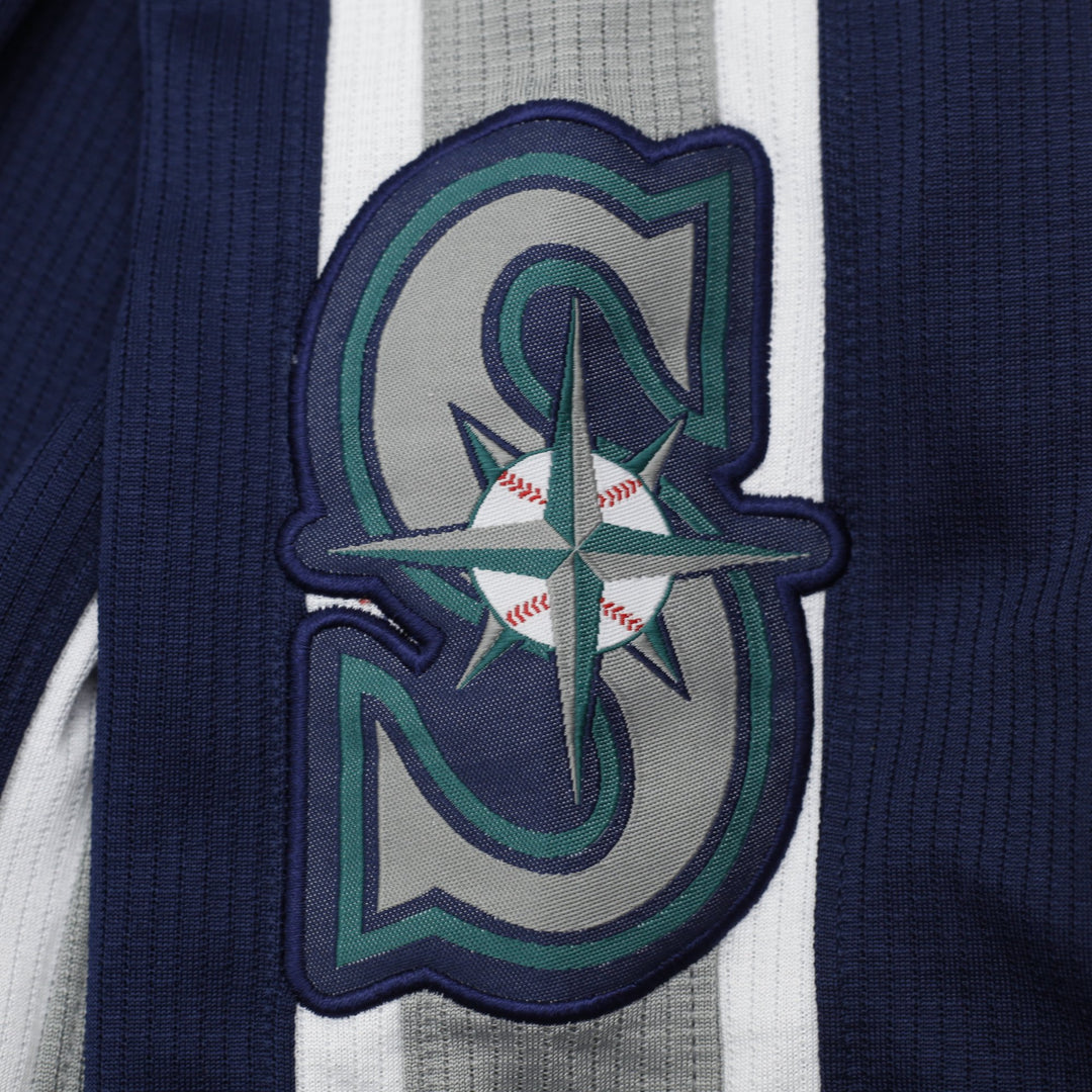Vintage 90s Majestic Seattle Mariners Jersey Size L | Migration_Jerseys - View 6 | Fashion Rerun