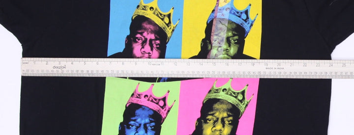 Mens The Notorious B.I.G.Graphic Hip Hop T-Shirt Size XL