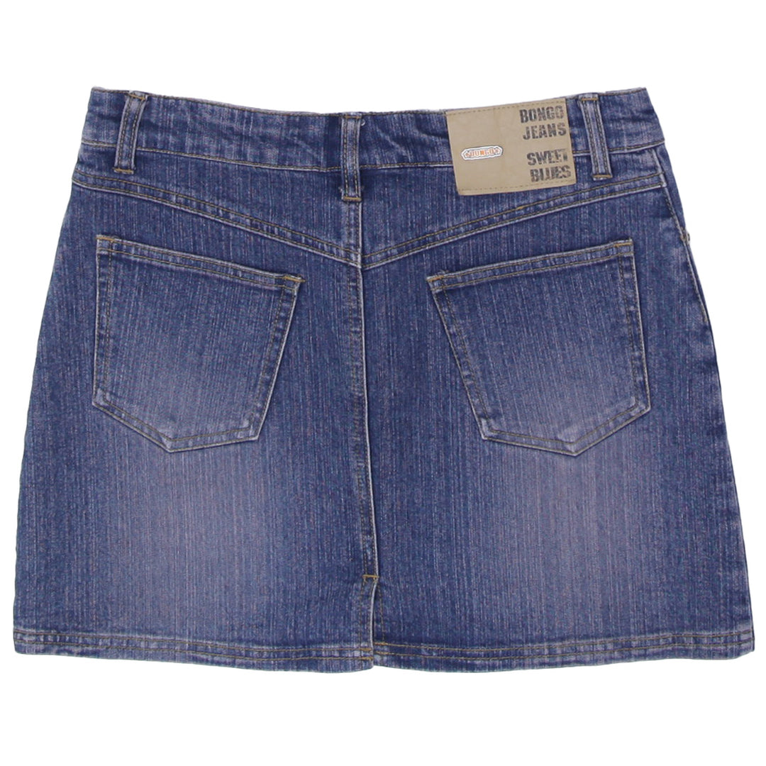 Y2K Ladies Bongo Denim Mini Skirt - Fashion Rerun Vintage Migration_Skirt
