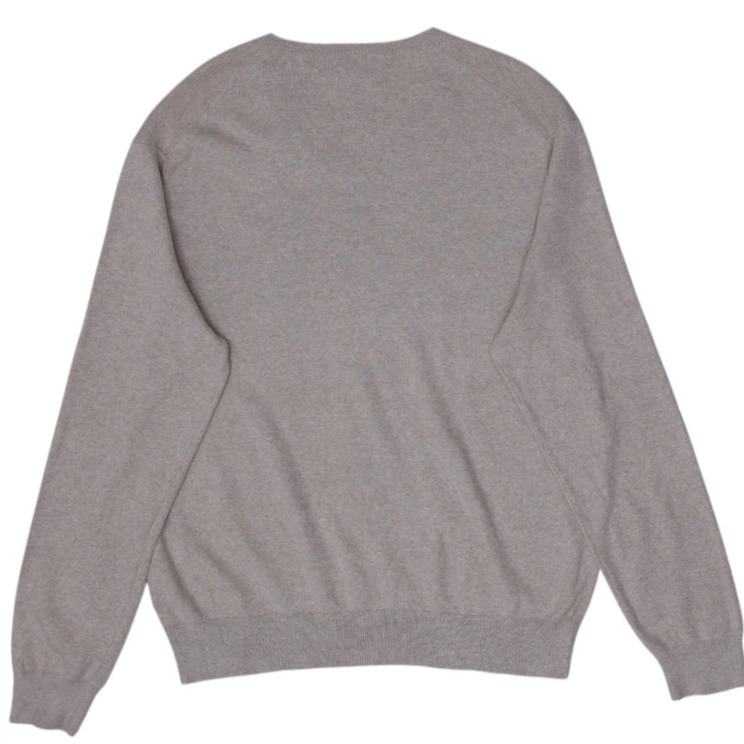 Vintage Mens Polo Ralph Lauren Beige V-Neck Pima Cotton Classic Sweater Size XL | Migration_Knitwear & Sweate | Fashion Rerun